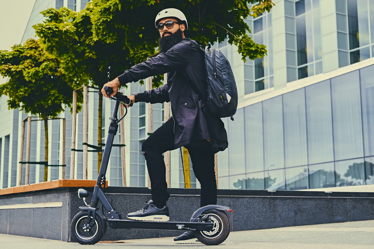 La trottinette électrique en ville